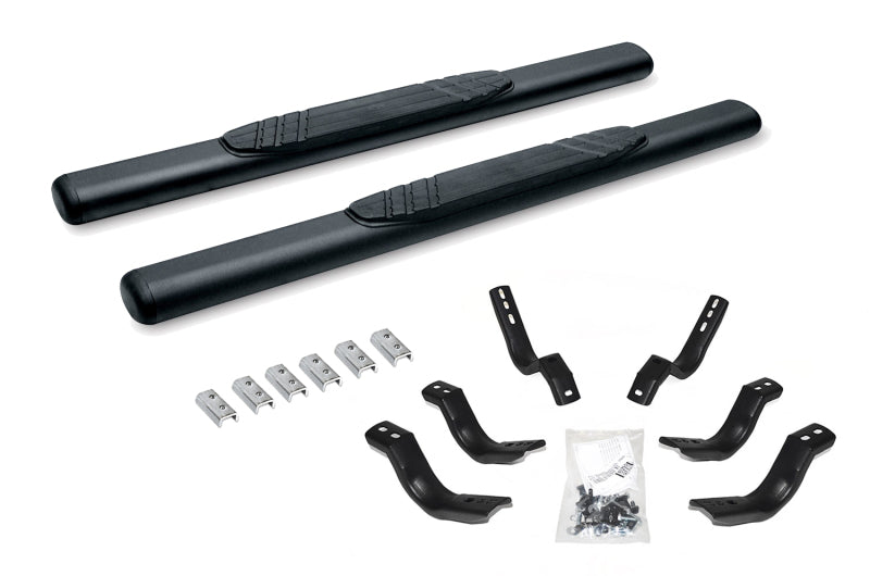 Load image into Gallery viewer, Go Rhino 4in OE Xtreme SideSteps - Textured Black - 52in
