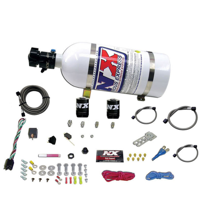 Load image into Gallery viewer, Nitrous Express Dodge EFI Race Single Nozzle Nitrous Kit (100-250HP) w/10lb Bottle
