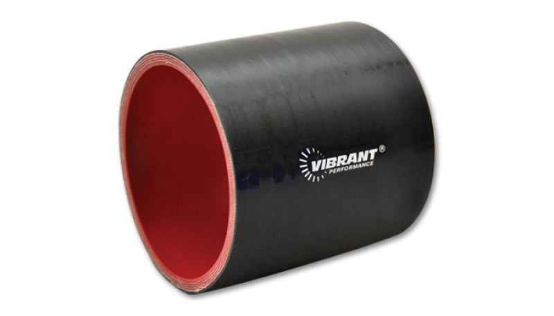 Load image into Gallery viewer, Vibrant Silicone Hose Coupling 1-3/8in I.D. x 3in Long - Gloss Black
