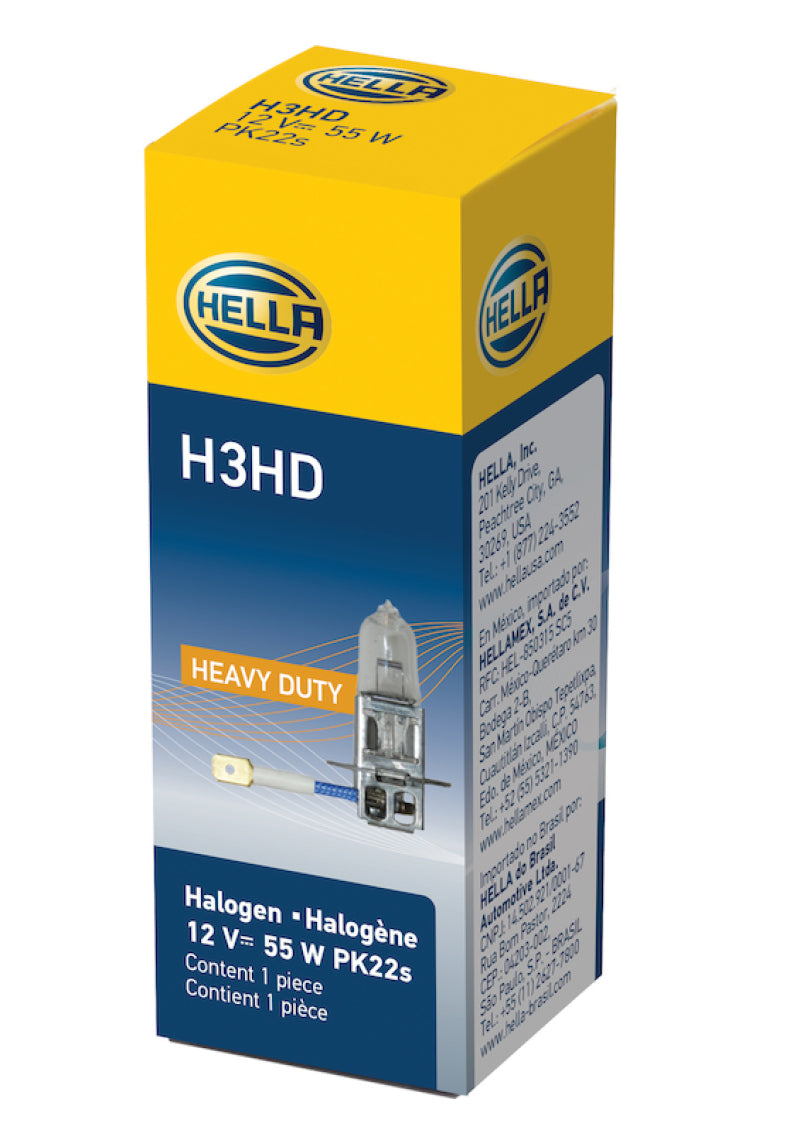Load image into Gallery viewer, Hella Bulb H3 12V 55W Pk22S T325 Heavy Duty
