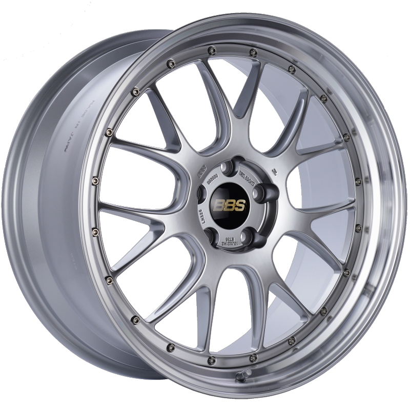 Load image into Gallery viewer, BBS LM-R 21x10 5x120 ET35 Diamond Silver Center Diamond Cut Lip Wheel -82mm PFS/Clip Required
