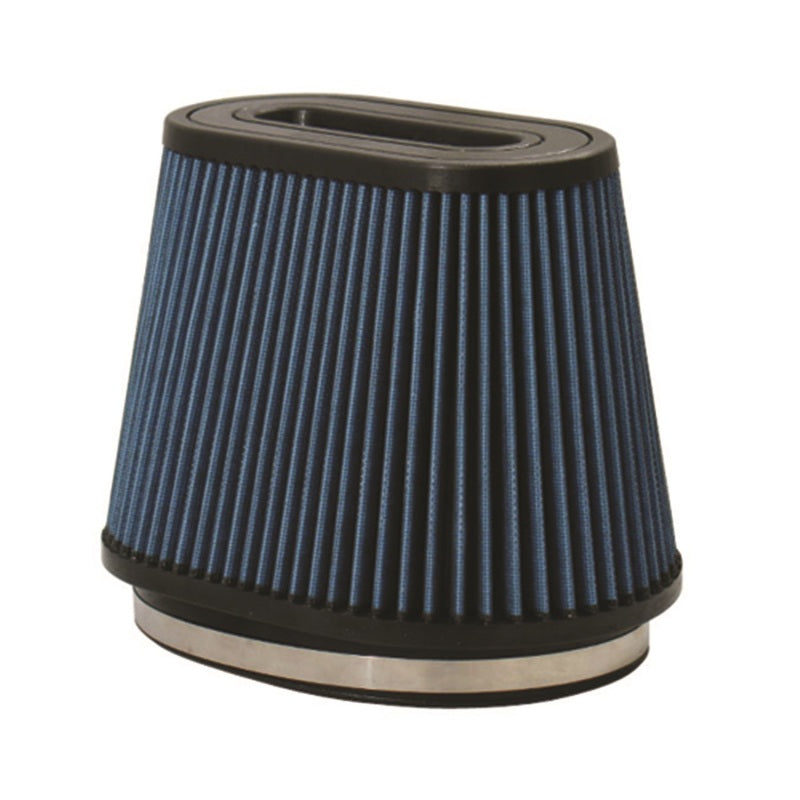Load image into Gallery viewer, Injen AMSOIL Ea Nanofiber Dry Air Filter - 8 1/2 Oval Filter 9 1/2 Base / 6 1/4 Tall / 8 Top
