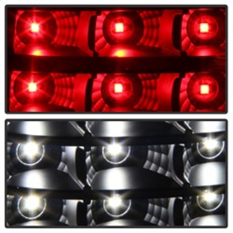 Load image into Gallery viewer, xTune 03-06 Chevrolet Silverado 1500 LED Tail Lights - Black (ALT-JH-CSIL03-LED-BK)
