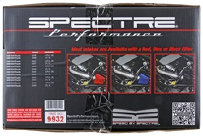 Load image into Gallery viewer, Spectre 03-08 Dodge RAM 1500/2500 V8-4.7/5.7L F/I Air Intake Kit - Clear Anodized w/Red Filter
