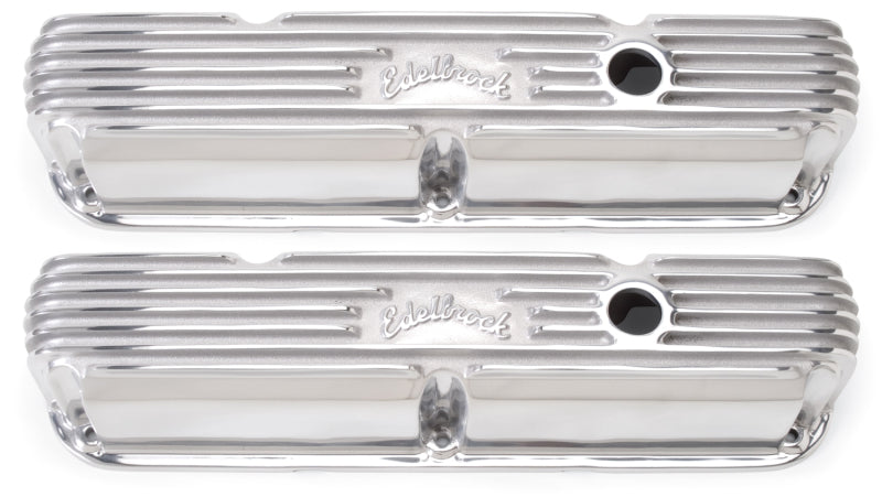 Load image into Gallery viewer, Edelbrock Valve Cover Classic Series Chrysler La 318-340-360 CI V8 Polshed
