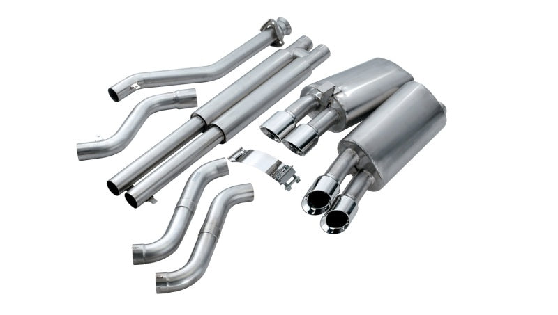 Load image into Gallery viewer, Corsa 1990-1995 Chevrolet Corvette C4 ZR1 5.7L V8 LT5 Polished Sport Cat-Back Exhaust

