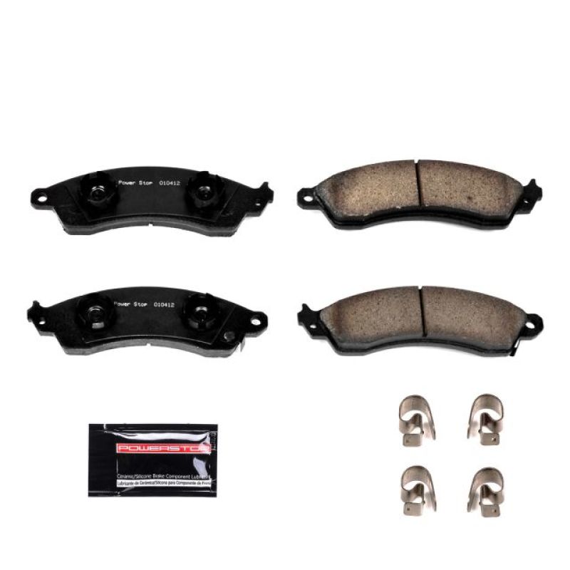 Load image into Gallery viewer, Power Stop 87-92 Chevrolet Camaro Front Z23 Evolution Sport Brake Pads w/Hardware
