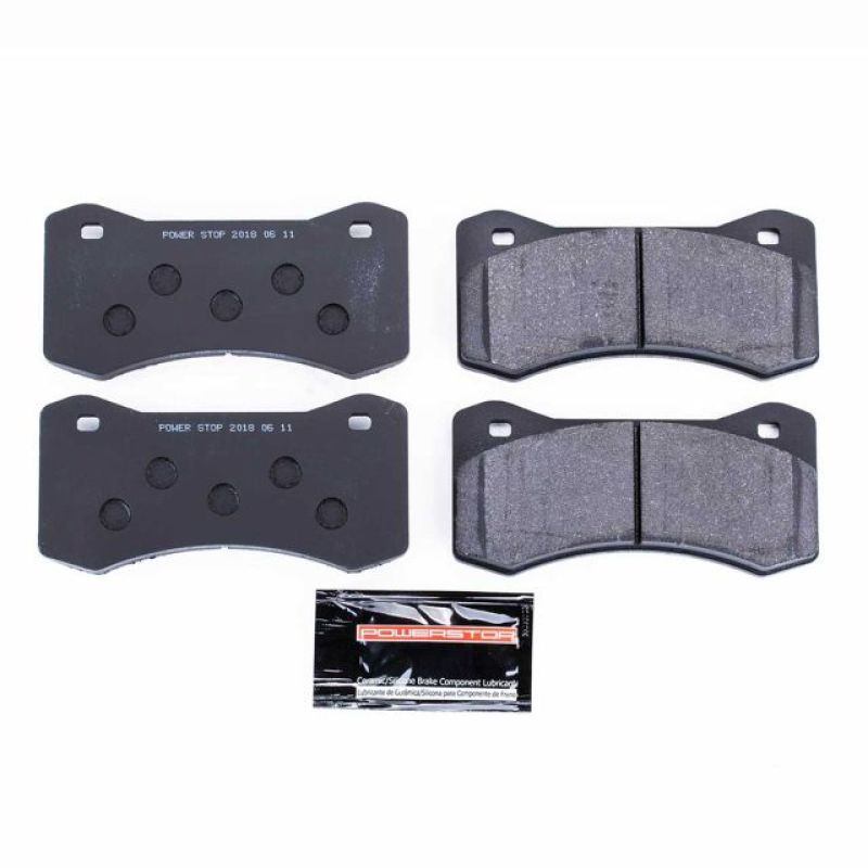 Load image into Gallery viewer, Power Stop Aero 4/6/W4A/W6A Radial Mount Track Day SPEC Brake Pads

