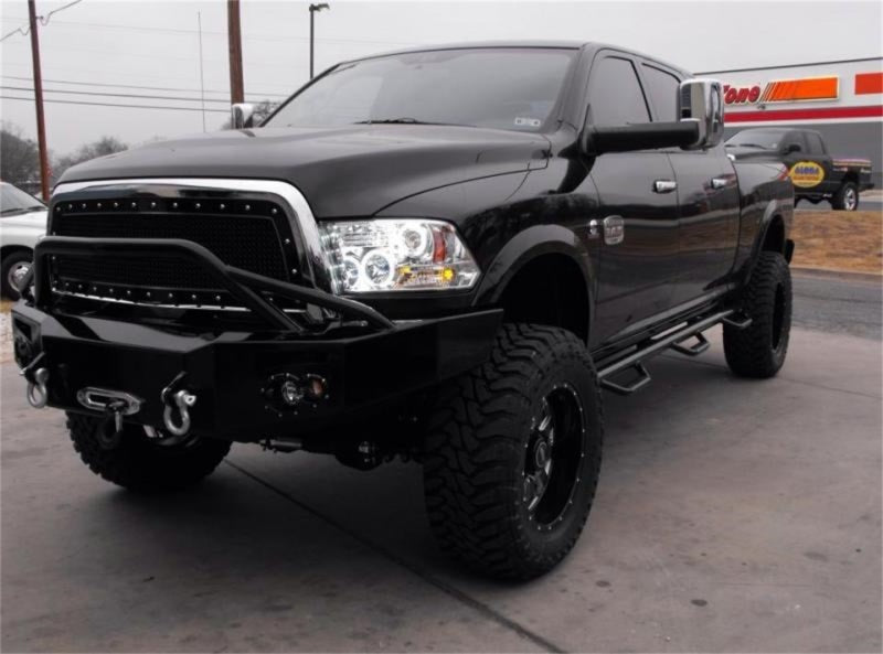 Load image into Gallery viewer, N-Fab Nerf Step 10-17 Dodge Ram 2500/3500 Mega Cab 6.4ft Bed - Tex. Black - Bed Access - 3in
