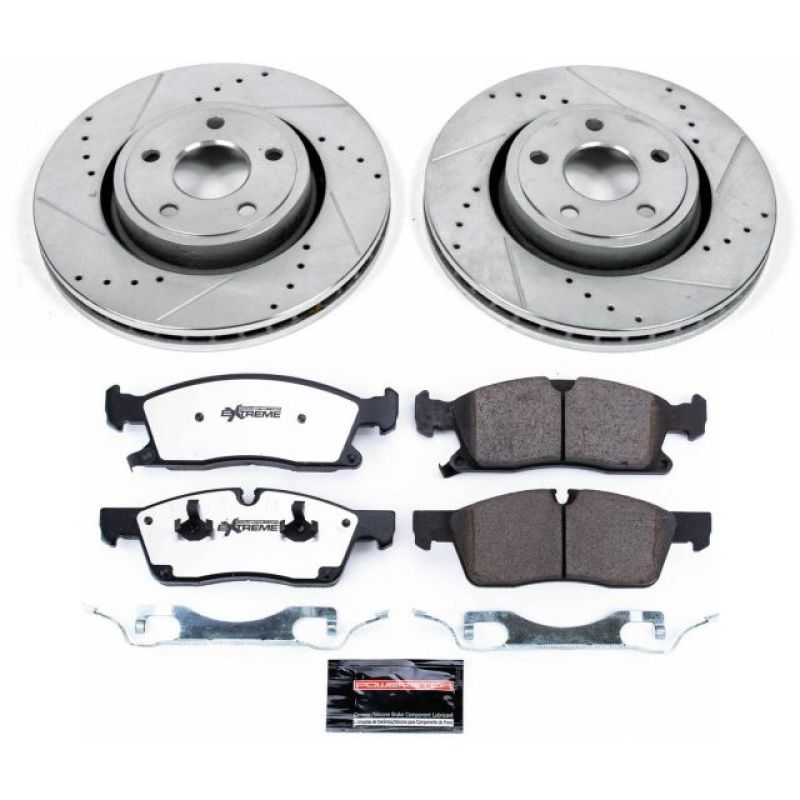 Load image into Gallery viewer, Power Stop 11-19 Dodge Durango Front Z36 Truck &amp; Tow Brake Kit
