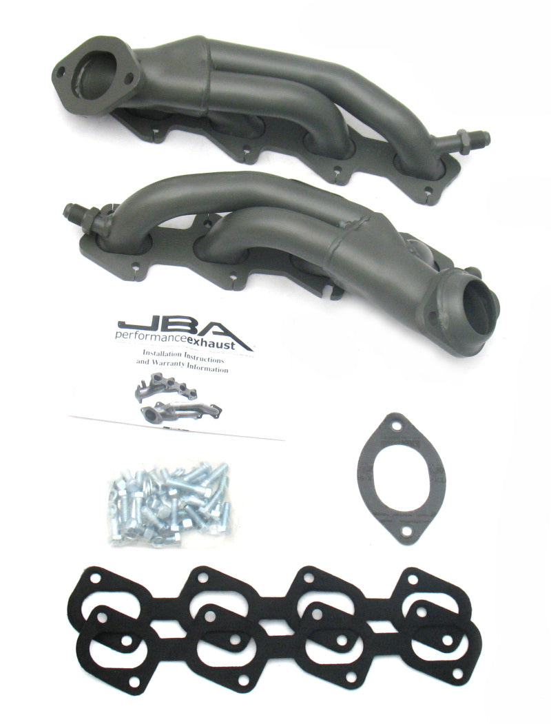 Load image into Gallery viewer, JBA 96-97 Ford Mustang 4.6L 4V 1-5/8in Primary Ti Ctd Cat4Ward Header
