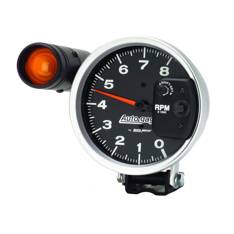 Load image into Gallery viewer, Autometer 5 inch 8000 RPM Monster Shift Lite Pedestal Tachometer
