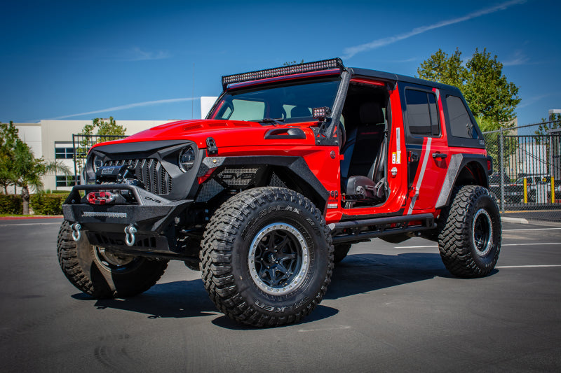 Load image into Gallery viewer, DV8 Offroad 2018+ Jeep JL/ Gladiator Angry Grill
