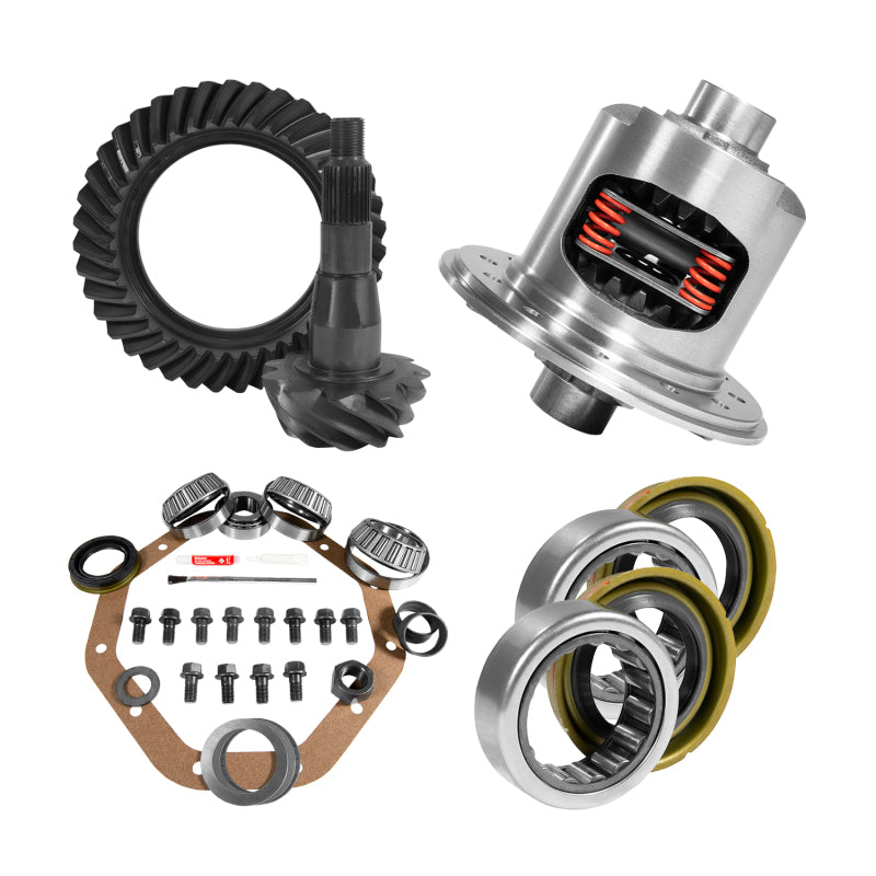 Load image into Gallery viewer, Yukon Gear 9.25in CHY 3.91 Rear Ring &amp; Pinion Install Kit 31 Spline Positraction 1.7in Axle Bearings

