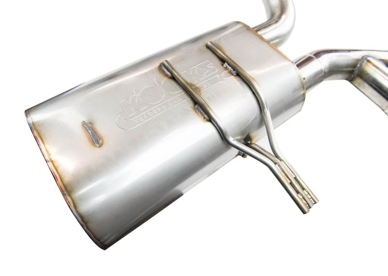 Load image into Gallery viewer, Kooks 97-04 Chevy Corvette Full 3in Axleback w/Pol Tips Requires 3in X-Pipe
