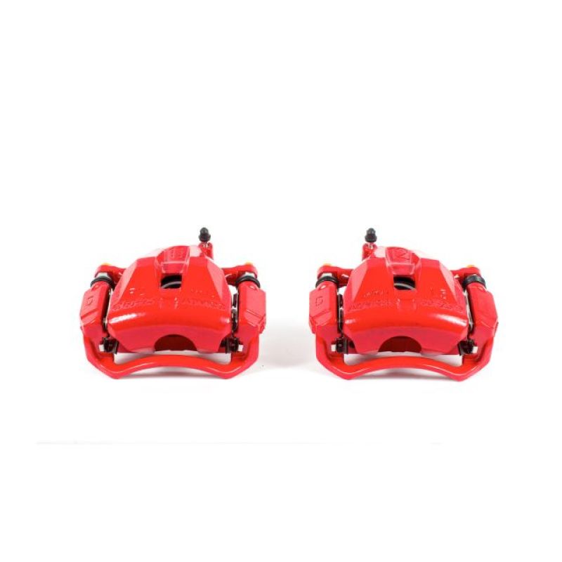 Load image into Gallery viewer, Power Stop 05-15 Toyota Tacoma Front Red Calipers w/Brackets - Pair
