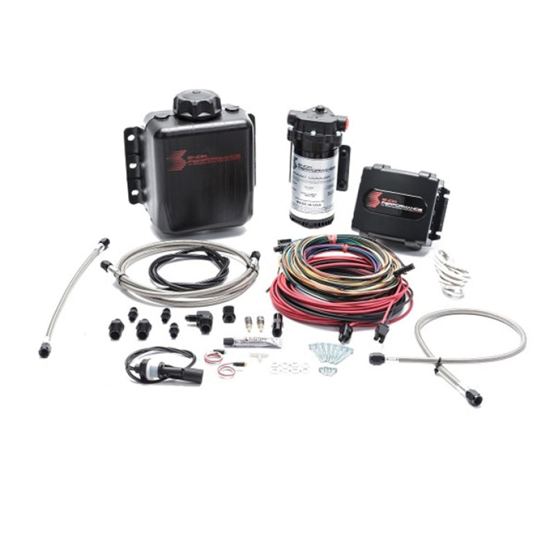 Load image into Gallery viewer, Snow Performance Stg 4 Boost Cooler Platinum Water Injection Kit (w/SS Braid Line and 4AN Fitting)
