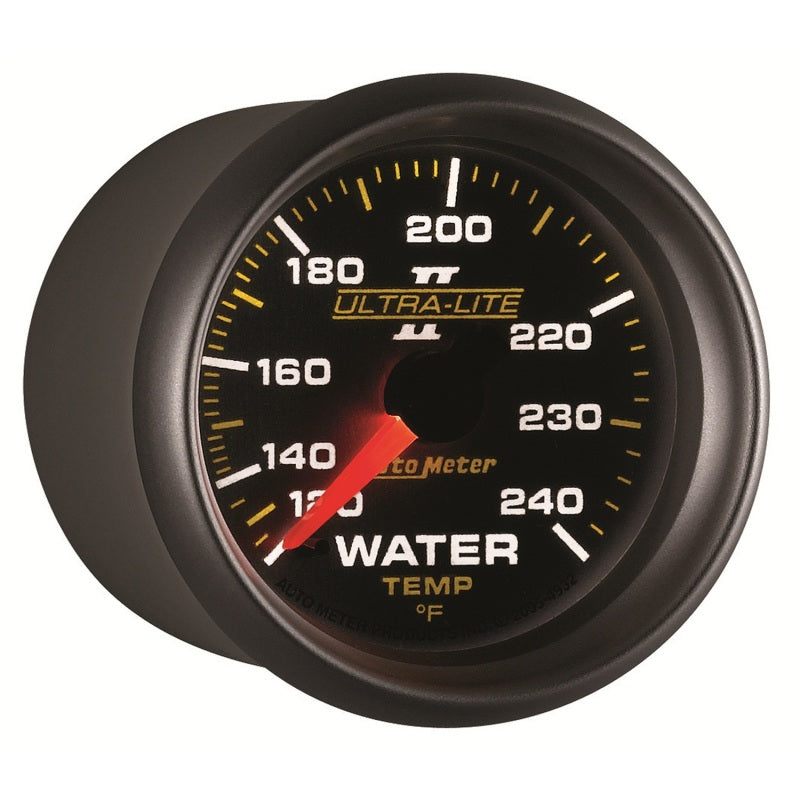 Load image into Gallery viewer, Autometer Ultra-Lite II 52mm 120-240 Deg F Mechanical Water Temp Gauge
