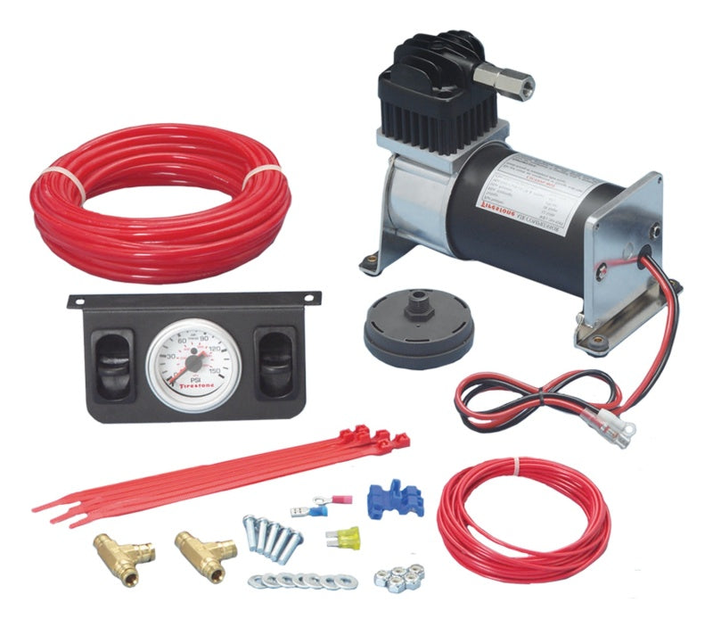 Load image into Gallery viewer, Firestone Air-Rite Air Command II Heavy Duty Air Compressor System w/Dual Analog Gauge (WR17602219)
