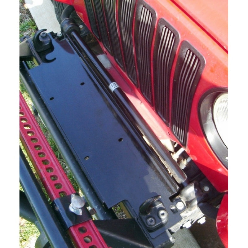 Load image into Gallery viewer, Rugged Ridge 87-06 Jeep Wrangler YJ/TJ/JK Winch Mounting Plate
