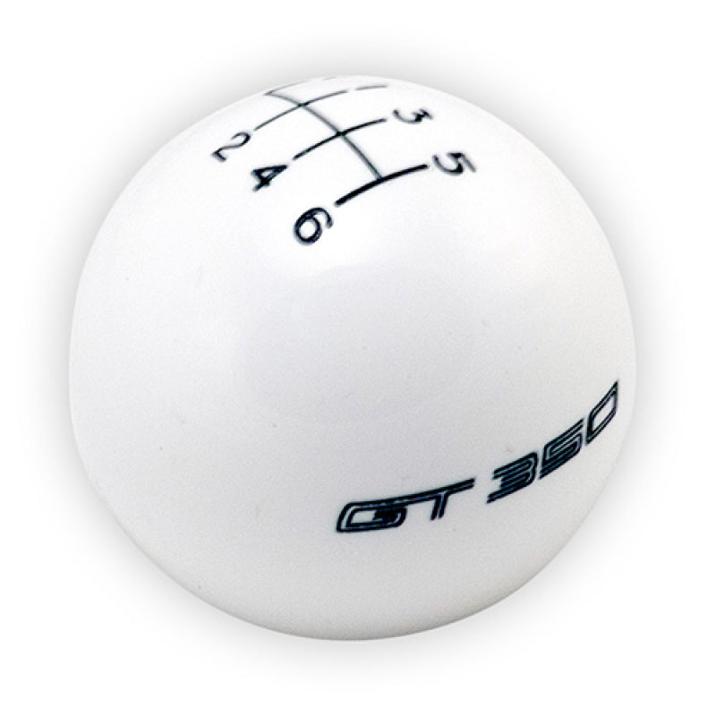 Load image into Gallery viewer, Ford Racing 15-19 Mustang GT350 White 6-Speed Shift Knob
