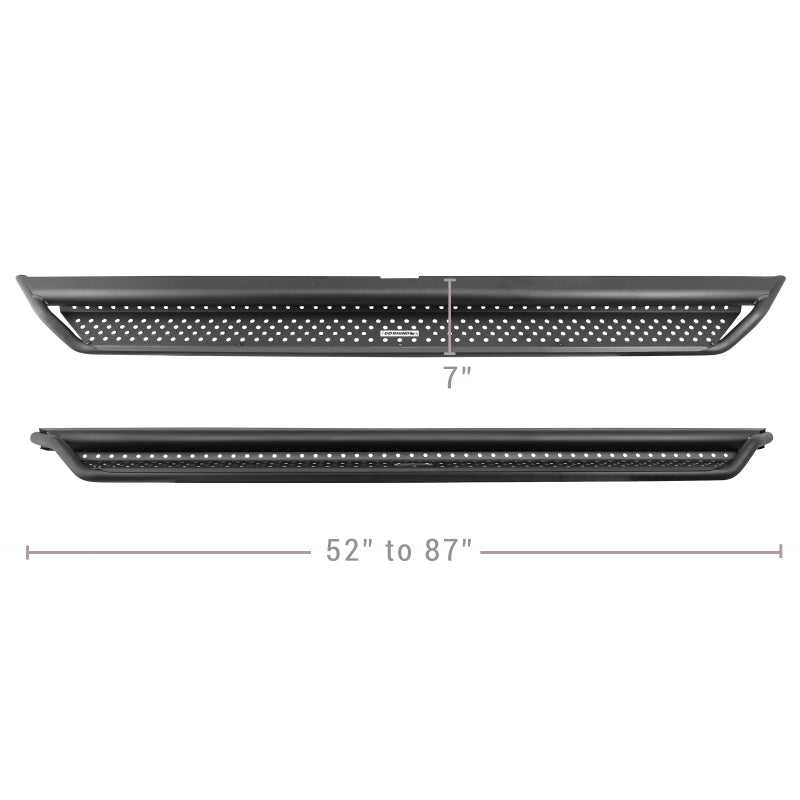 Load image into Gallery viewer, Go Rhino Dominator Extreme D1 Side Steps - Tex Blk - 87in
