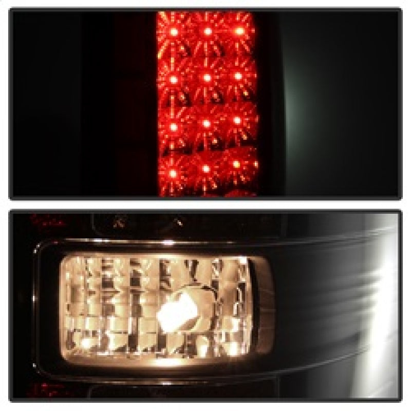 Load image into Gallery viewer, Spyder Ford F150 09-14 LED Tail Lights Black ALT-YD-FF15009-LED-BK
