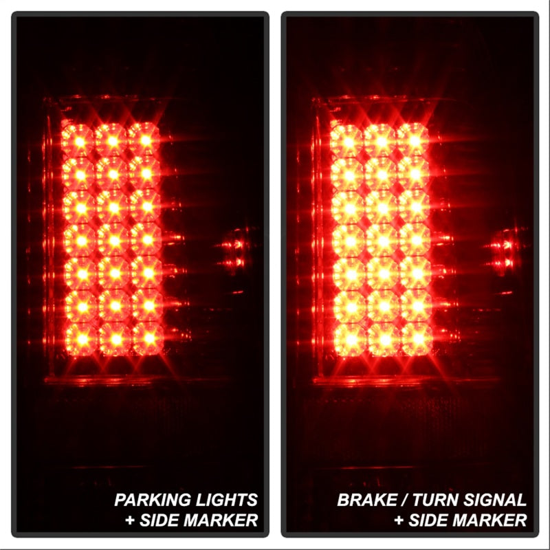 Load image into Gallery viewer, Spyder Ford F150 side 97-03/F250/350 Duty 99-07 LED Tail Lights Red Clear ALT-YD-FF15097-LED-RC
