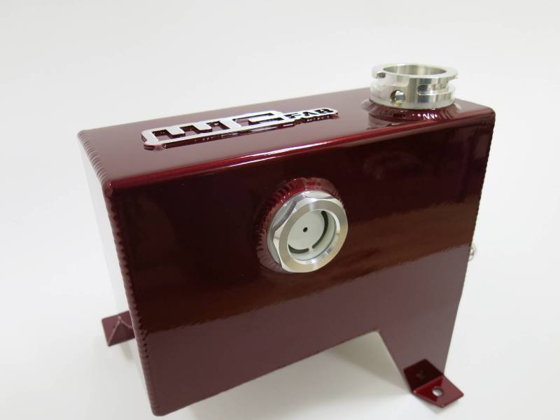 Load image into Gallery viewer, Wehrli 07.5-10 Chevrolet 6.6L LMM Duramax OEM Placement Coolant Tank Kit - WCFab Red
