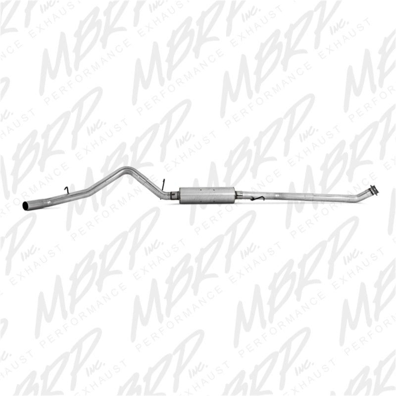 Load image into Gallery viewer, MBRP 2003-2007 Chev/GMC 1500 Classic 4.8/5.3L EC/CC-SB Cat Back Single Side AL P Series Exhaust
