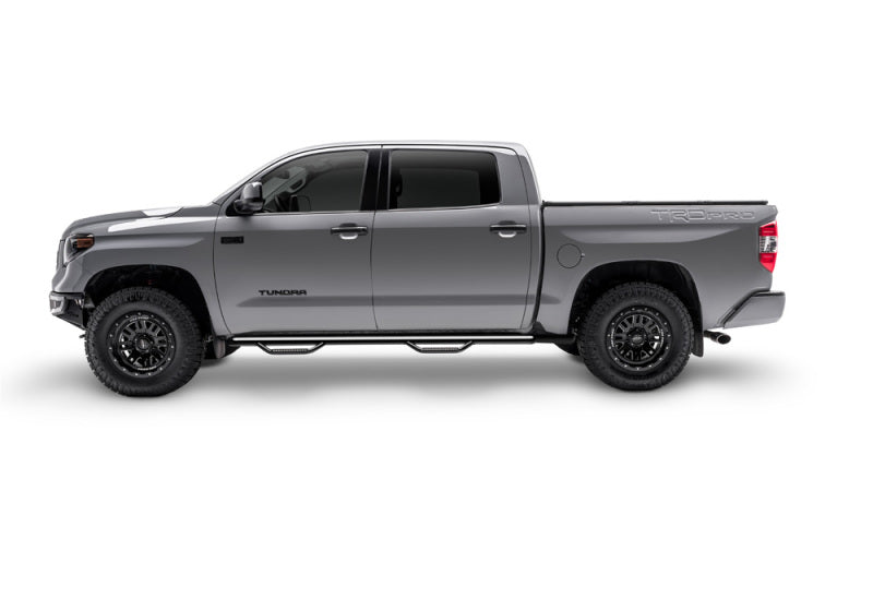 Load image into Gallery viewer, N-Fab Nerf Step 16-17 Toyota Tacoma Double Cab 6ft Bed - Tex. Black - W2W - 3in
