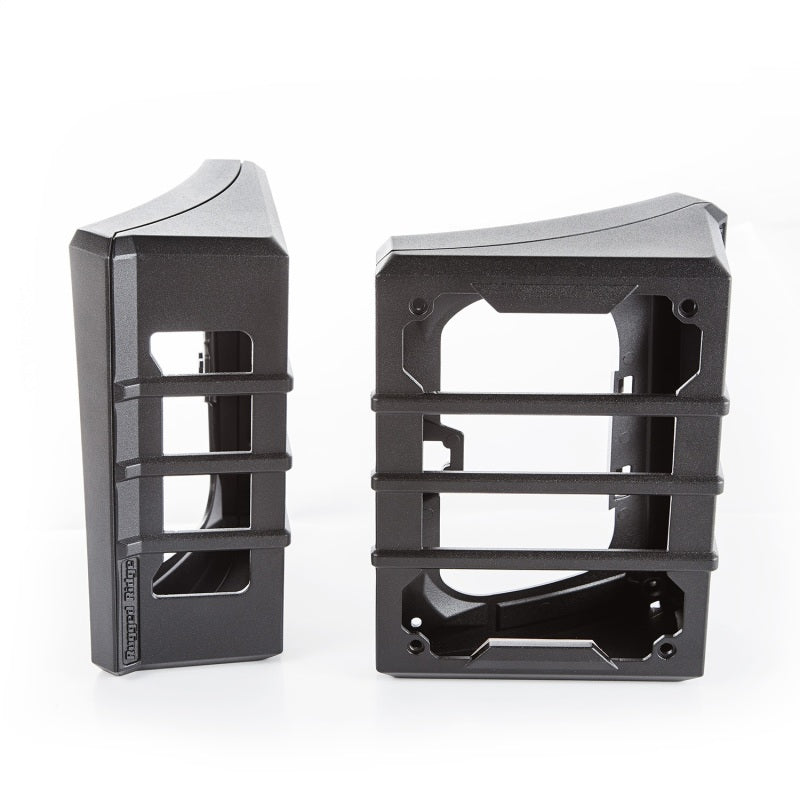 Load image into Gallery viewer, Rugged Ridge 07-18 Jeep Wrangler JK Black Elite Tail Light Guards

