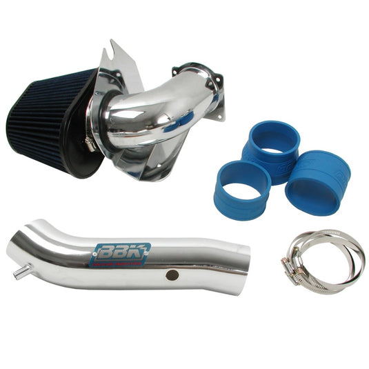 BBK 99-04 Mustang V6 Cold Air Intake Kit - Chrome Finish