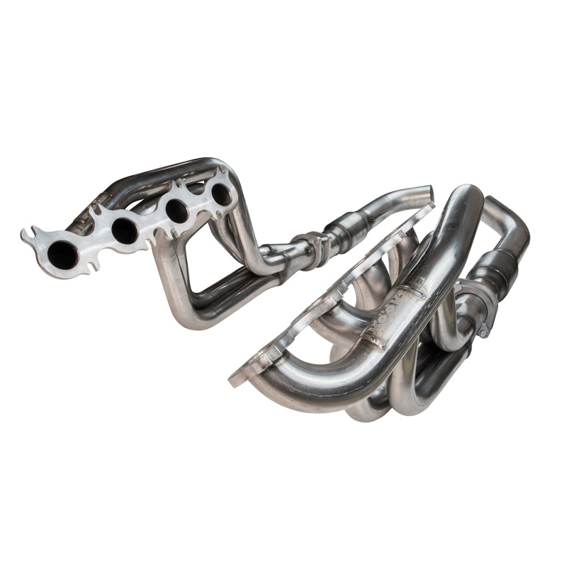 Load image into Gallery viewer, Kooks 15+ Mustang 5.0L 4V 1 7/8in x 3in SS Headers w/ Green Catted OEM Conn. Right Hand Drive
