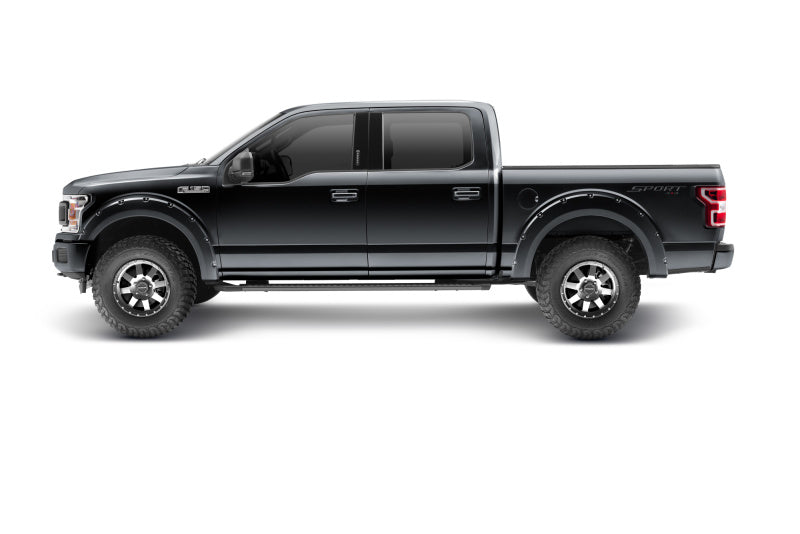 Load image into Gallery viewer, Bushwacker 18-19 Ford F-150 Pocket Style Flares 4 pc - Shadow Black
