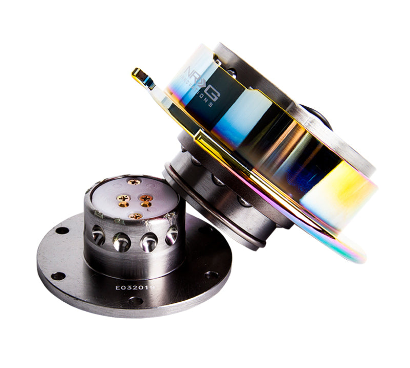 Load image into Gallery viewer, NRG Quick Release Gen 2.5 - Gunmetal Body / Neochrome Ring
