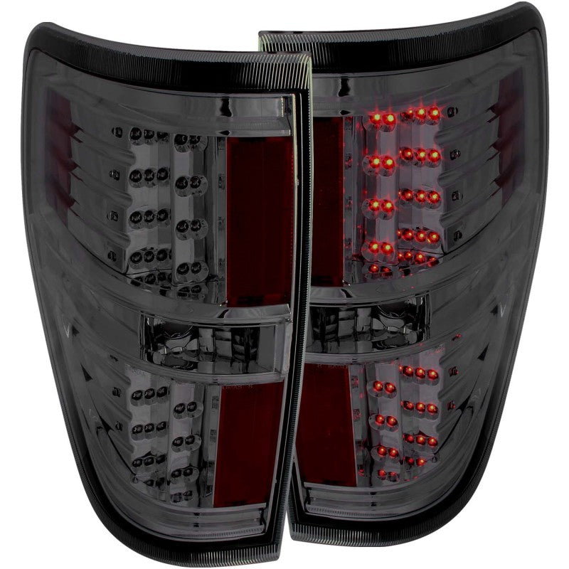 Load image into Gallery viewer, ANZO 2009-2014 Ford F-150 LED Taillights Smoke
