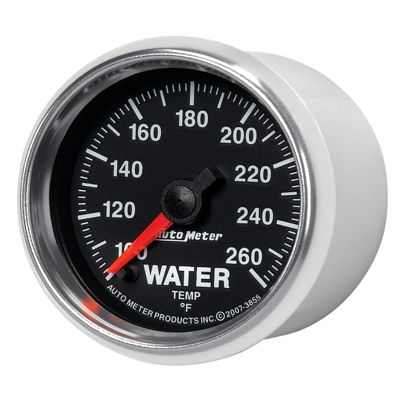 Load image into Gallery viewer, Autometer GS 100-260 degree Electronic Water Temperature Gauge
