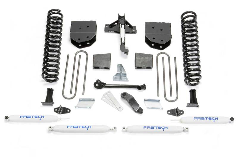 Load image into Gallery viewer, Fabtech 11-13 Ford F450/550 4WD 10 Lug 6in Basic Sys w/Perf Shks
