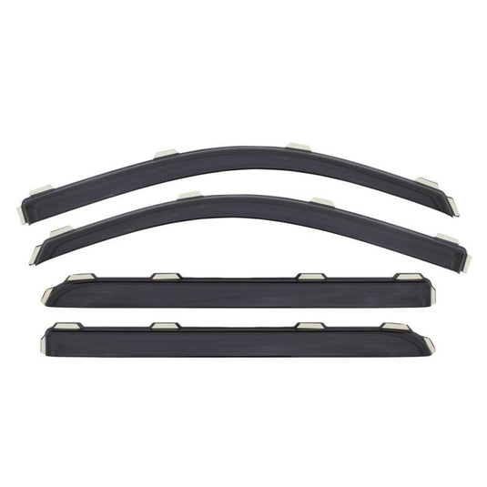 AVS 06-08 Lincoln Mark LT Ventvisor In-Channel Front & Rear Window Deflectors 4pc - Smoke