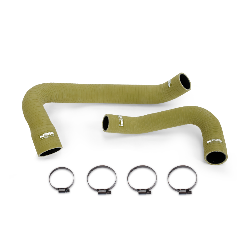 Load image into Gallery viewer, Mishimoto 07-11 Jeep Wrangler 6cyl Silicone Hose Kit Olive Drab
