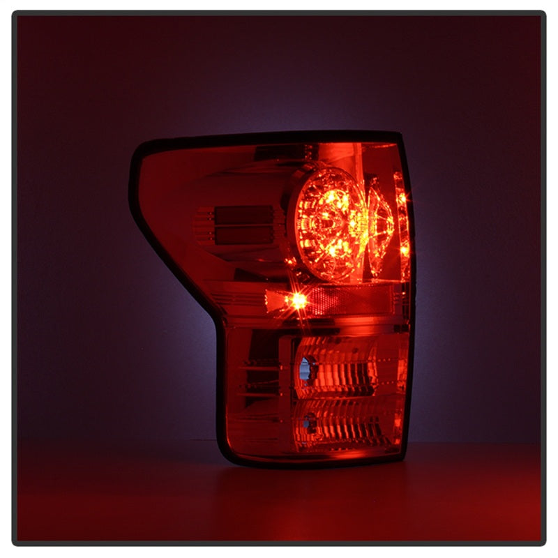 Load image into Gallery viewer, Spyder Toyota Tundra 07-13 LED Tail lights Chrome ALT-YD-TTU07-LED-C

