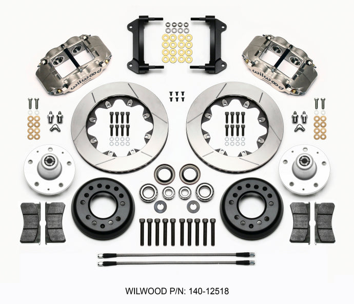 Wilwood Forged Superlite 4R ST BB Front Kit Road Race 82-92 Camaro//Firebird