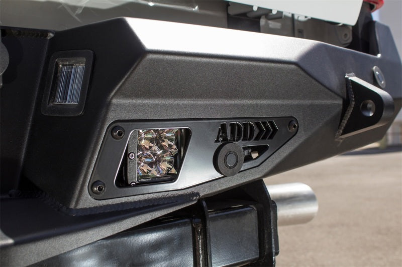 Load image into Gallery viewer, Addictive Desert Designs 17-18 Ford F-250 Raptor Stealth Fighter Rear Bumper w/ Backup Sensor Cutout
