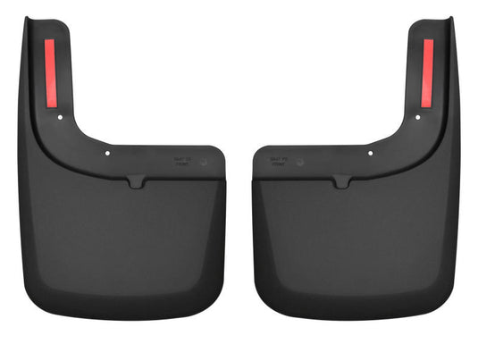 Husky Liners 2017 Ford F-250 / F-350 Super Duty Black Front Mud Guards (w/Flares)