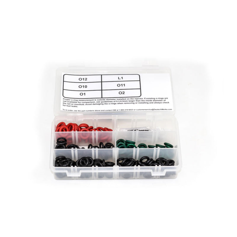 Load image into Gallery viewer, DeatschWerks Modern Muscle Injector O-Ring Kit (205 Pieces)
