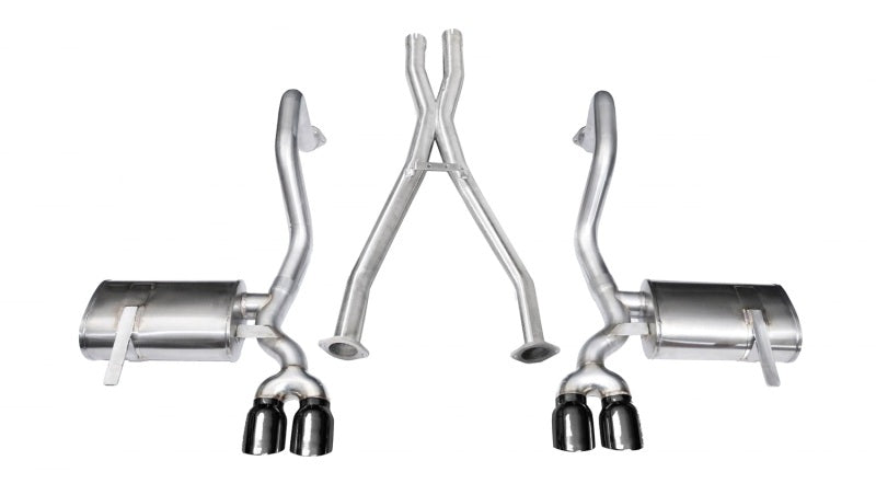 Load image into Gallery viewer, Corsa 1997-2004 Chevrolet Corvette C5 Z06 5.7L V8 Black Xtreme Cat-Back + XO Exhaust
