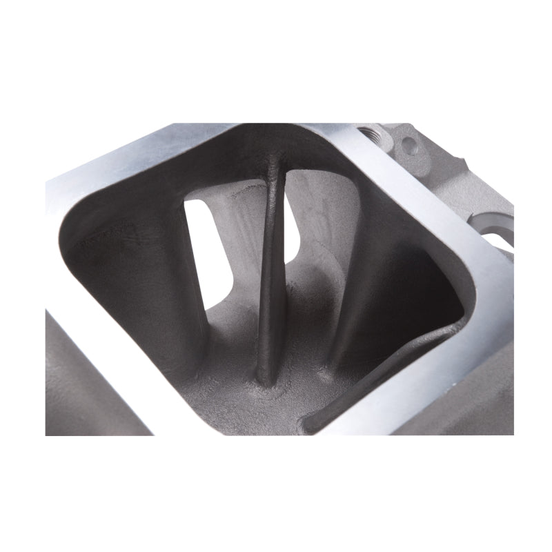 Load image into Gallery viewer, Edelbrock Manifold BBC Super Victor 632 Tall Deck Conventional Rect Port Heads
