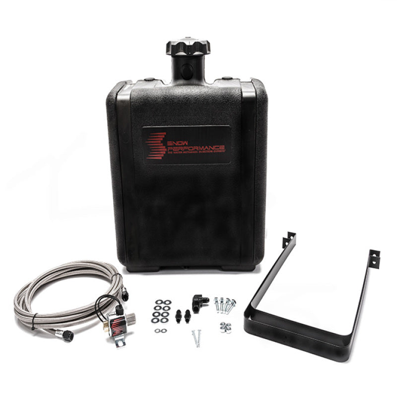 Load image into Gallery viewer, Snow Performance Water Tank Upgrade 7gal (w/Braided SS Line/Brackets/Solenoid/4AN Fittings)
