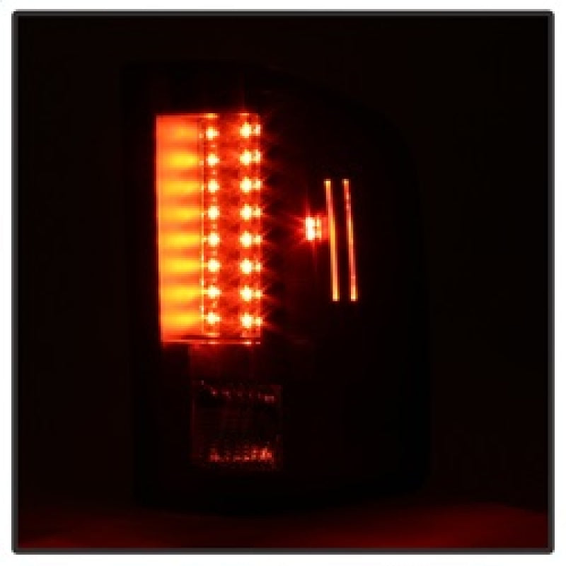 Load image into Gallery viewer, Spyder Chevy Silverado 07-13 LED Tail Lights Blk ALT-YD-CS07-LED-BK
